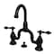 Kingston Brass KS7995AL English Country Bathroom Bridge Faucet, Oil Rubbed Bronze KS7995AL - alternate 1